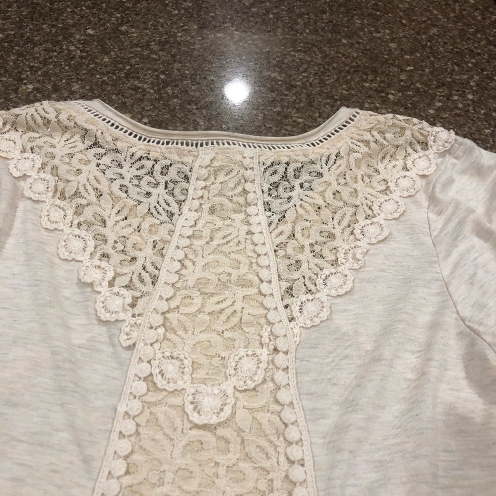 American Rag Lace Trim Top Size Small - Picture 12 of 12